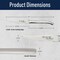 Classic Cuisine Laguiole Steak Knives Set of 6 Premium Food-Grade Stainless Steel Micro-Tooth Serrated Knives GW72A02-01 - alternate 2