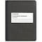 Universal Composition Book, 4 sq/in Quad Rule, Black Marble, 9.75 x 7.5, 100 Sht UNV20950 - alternate 1