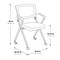 Office Star Products FC Series Folding Chair with breathable Mesh Back, Black FC8483-231 - alternate 2