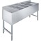 Amgood Underbar Sink, Stainless Steel, 18.75 in W x 60 in L x SINK BAR S3C-101410-LR-NF-Z - alternate 1