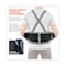 Ergodyne ProFlex 2000SF High-Performance Spandex Back Support Brace, 4X-Large, 52in to 58in Waist, Black 11288 - alternate 2