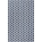 Homeroots 5' X 7' Blue And Ivory Geometric Indoor Outdoor Area Rug 554860 - alternate 1