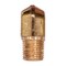 Auveco Brass Sae 45 Degree Flare Male Adapter Elbow 5/16in Tube Size 1/8in Npt Threads, 5PK 232 - alternate 2