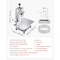 Vevor Commercial Electric Meat Bandsaw 650W Bone Saw for Bones & Frozen Meat BS-130 - alternate 2