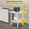 Vevor Stainless Steel Work Prep Table Commercial Worktable Food Prep 24x24x31in GZT60*60*80 - alternate 2