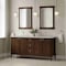 James Martin Vanities Kinnsden 72" Double Vanity, Sable Oak w/ 3 CM Ethereal Noctis Silestone Top D680-V72-SBK-3ENC - alternate 2