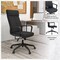 Leisuremod Aiaria Ergonomic High Back Office Chair - PU Leather/Polyester, Adjustable, Swivel, Comfortable AO50BLL - alternate 2