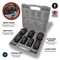 Performance Tool 7 pc. 1/2 in. Axle Nut Socket Set, Deep Sockets, SAE/Metric, Storage Case W89323 - alternate 2