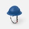 Ironwear Type 2 Class E Full Brim Safety Helmet w/ Chin Strap, Blue 3968-B - alternate 2