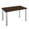 Regency Kee Training Seminar Table, 42 in W, 24 in L, Neo Walnut MT4224NWBPCM - alternate 1