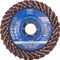Pferd PFERD Flap Disc, PVL-R, POLIVLIES CURVE, 5in x 7/8, Medium, Aluminum oxide 45924 - alternate 2