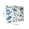York Wallcoverings Watercolor Jacobean Blue and White Wallpaper AT7021 - alternate 2