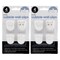 Advantus Wall Clips For Fabric Panels, White, 40 Sheet Capacity, 8PK 75300 - alternate 1