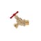 Proline Series Brass 3/4-in MIP x 3/4-in MHT No Kink Heavy Duty Hose Bibb 102-314 - alternate 2