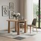Homeroots 79" Natural Solid Wood Oval Dining Table 721119 - alternate 3