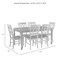 Crosley Shelby 7-Piece Dining Table Set For 6 KF20001-TL - alternate 3