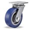 Hamilton Workhorse Swivel Caster, 6" x 2" Ergo-Glide XT 1" thick Polyurethane (85A) Wheel, Foot Brake S-WH-6EGB-FB - alternate 1