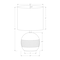 Monarch Specialties Lighting, 15"h, Table Lamp, Beige Resin, Beige Shade, Contemporary, Modern I 9792 - alternate 2