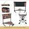 Arrowhead Outdoor 360Deg-Swiveling Compact Hunting Blind and Fishing Chair Stool Seat, Camouflage KKS0342U - alternate 2