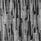 Homeroots 3' X 5' Gray And Black Striped Washable Indoor Outdoor Area Rug 603221 - alternate 3