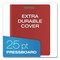 Pendaflex HD Pressboard End Tab Folders, Expands 2.5", 2 Dividers, 6 Fasteners, Letter, Red, 10PK H1250R - alternate 2