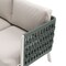 Homeroots 74" White Fabric Sofa 667659 - alternate 2