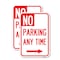 Signmission No Parking Anytime with Arrow Right, 12'' X 18'' 2 Signs, Heavy Gauge Aluminum, 2PK A-1218-2PACK-23778 - alternate 1
