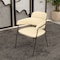 Leisuremod Axis Collection Modern Dining Chair in Beige, 4PK AC22BG4 - alternate 2