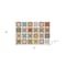 Homeroots 6" X 6" Mediterra Mosaic Peel and Stick Tiles 400052 - alternate 2