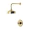 Kingston Brass Single-Handle Pressure Balanced Shower Faucet, Polished Brass KB6332BXSO - alternate 1