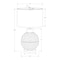Monarch Specialties Lighting, 26"h, Table Lamp, Brown / Gold Resin, Beige Shade, Contemporary, Modern I 9925 - alternate 2