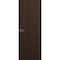 Sartodoors Invisible Solid Hidden Door with Handle, Planum 0010 Noce with Black Hidden Frame 28" x 96" Right-h PLANUM0010HFB-W722-28 x 96-RH-O - alternate 1