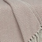 Homeroots Pink Woven Cotton Solid Color Reversable Throw 478529 - alternate 2