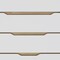 Homeroots 31" Brown and White Four Drawer Standard Chest 478259 - alternate 2