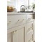 Amerock Radius 5-1/16 inch 128mm Center-to-Center Golden Champagne Cabinet Pull BP36866BBZ - alternate 2