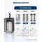 Vevor Beer Kegerator Draft Beer Dispenser Full Size Keg Refrigerator Dual Tap BF152-2 - alternate 2