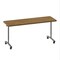 Correll Rectangle Premium Sit To Stand HPL Flip Top Table, 72 in W, 28 in to 38 in H, Particleboard Top FTS3072-06-14-06 - alternate 1