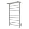 Anzzi Eve Series 8-Bar Wall Mounted Electric Bathroom Towel Warmer Rack in Brushed Nickel Finish TW-AZ012BN - alternate 1