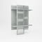 Pucel Heavy Duty Storage Cabinet, 36 in W x 48 in H x 19 in D, Perforated Doors and Sides, Red HDSC-3648-19-2-PERF - alternate 1