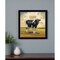 Homeroots Colby the Cow Black Framed Print Wall Art 404826 - alternate 2