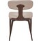 Leisuremod Dilenny Faux Leather Dining Chair - Modern Padded Side Chair with Steel Legs DC49TP - alternate 3