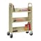 Hirsh Hirsh Single-sided Mobile Book Cart for Schools, Putty 21788 - alternate 2