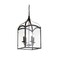 Jonathan Y Ruth 11" 4-light Traditional Classic Lantern Metal/Glass LED Pendant, Oil Rubbed Bronze JYL7403A - alternate 1