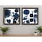 Homeroots Set Of Two Sunflower Blues 1 Black Framed Print Wall Art, 2PK 408063 - alternate 2