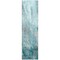 Homeroots 8' Runner Gray and Ivory Abstract Washable Non Skid Indoor Outdoor Runner Rug 559614 - alternate 2