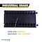 Kable Kontrol Cable Ramp, 2.16 in H, 35.43 in L, 19.685 in W, 5 Channel, Polyurethane/Rubber, Black, Yellow CP9988 - alternate 3