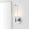 Jonathan Y Cecil 6" 1-Light Tall Cylinder Iron/Striped Glass Modern Mid-Century LED Vanity, Chrome JYL3537A - alternate 3