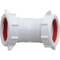 Keeney Mfg 1-1/2'' White Polypropylene 45 Degree Elbow Coupling 49PVCK - alternate 2