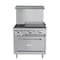 Koolmore 36 in. 2 Burner Commercial LP Range with 24 in. Griddle in Stainless-Steel KM-CRG36-LP - alternate 2