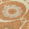 Homeroots 10' X 14' Orange Copper And Gray Medallion Washable Indoor Outdoor Area Rug 589643 - alternate 3